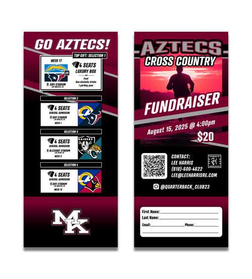 Aztecs Cross Country Donation