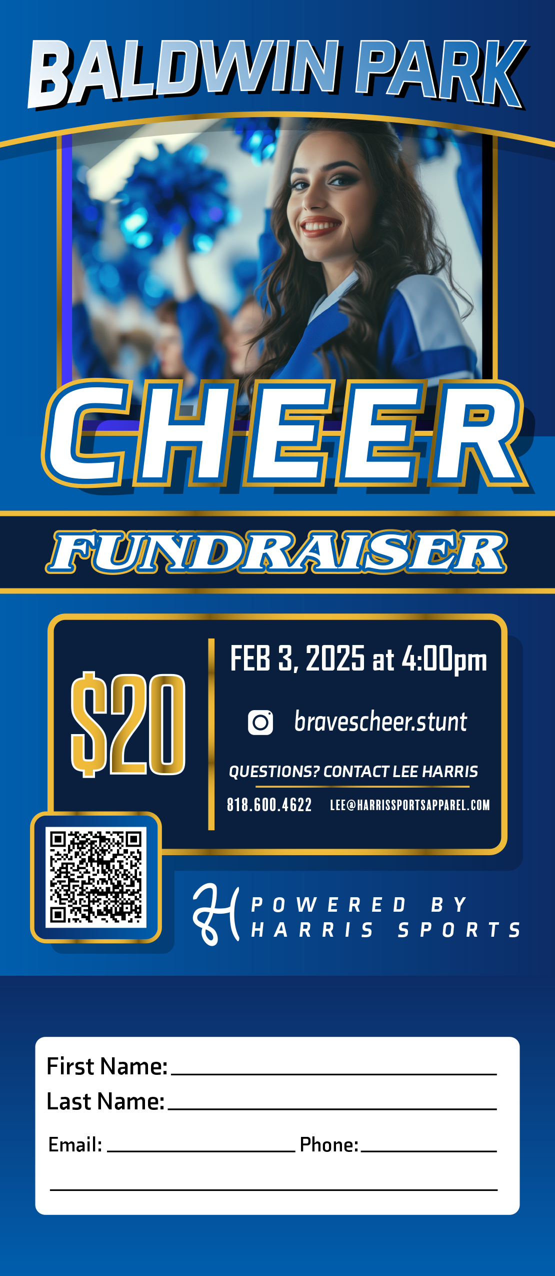 Baldwin Park Cheer Fundraiser