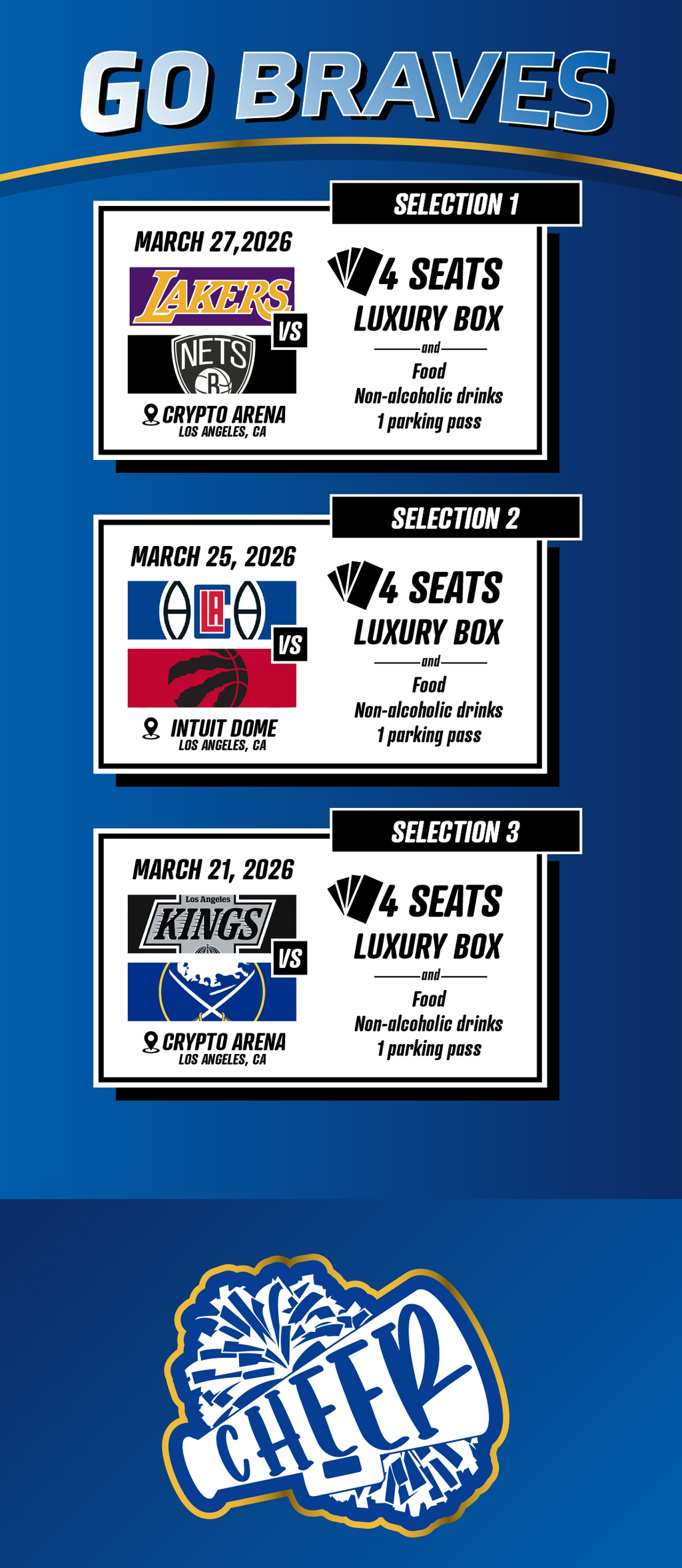 Baldwin Park Cheer Fundraiser