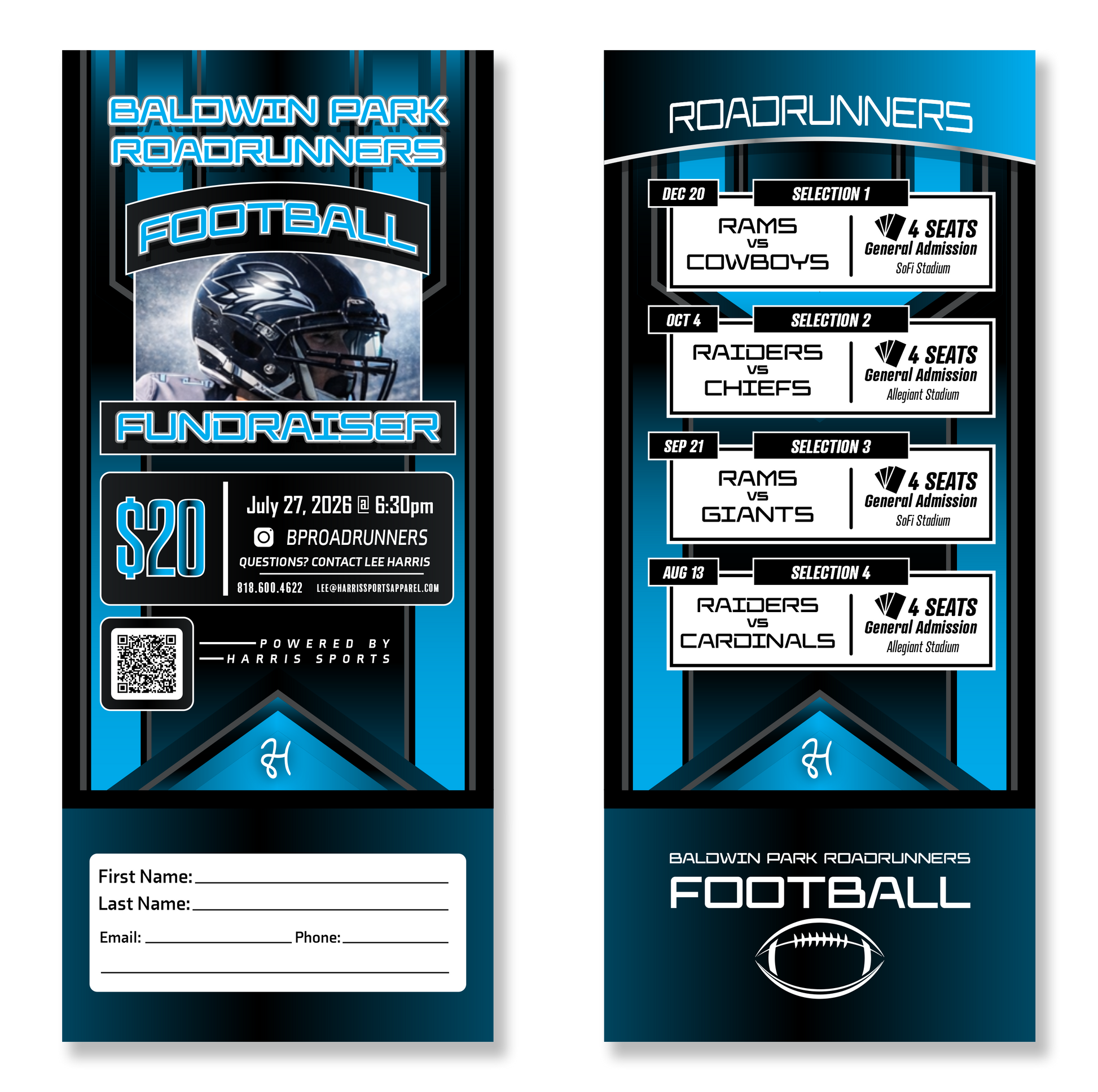 Road Runners Football Donation