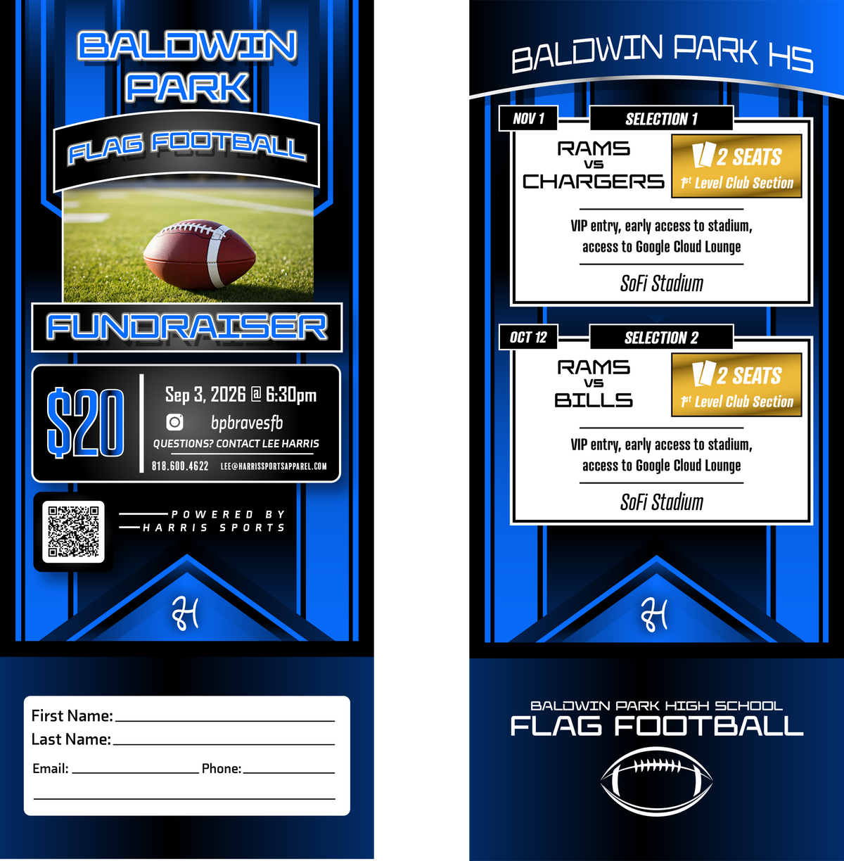 Braves Flag Football (Girls) Donation