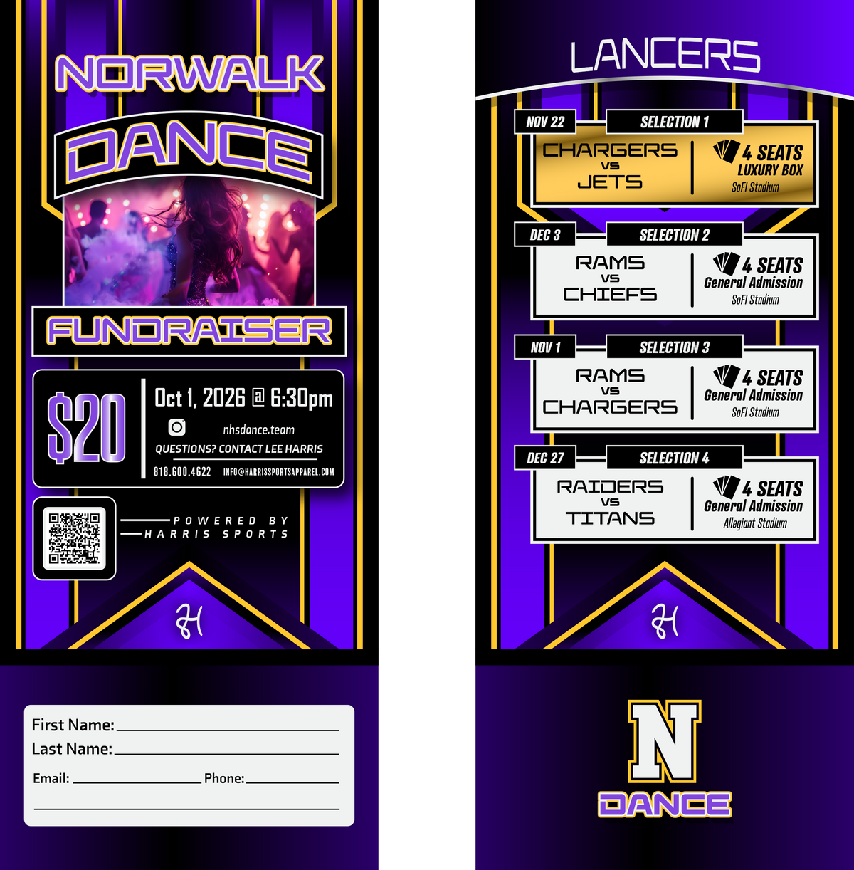 Lancers Dance Donation