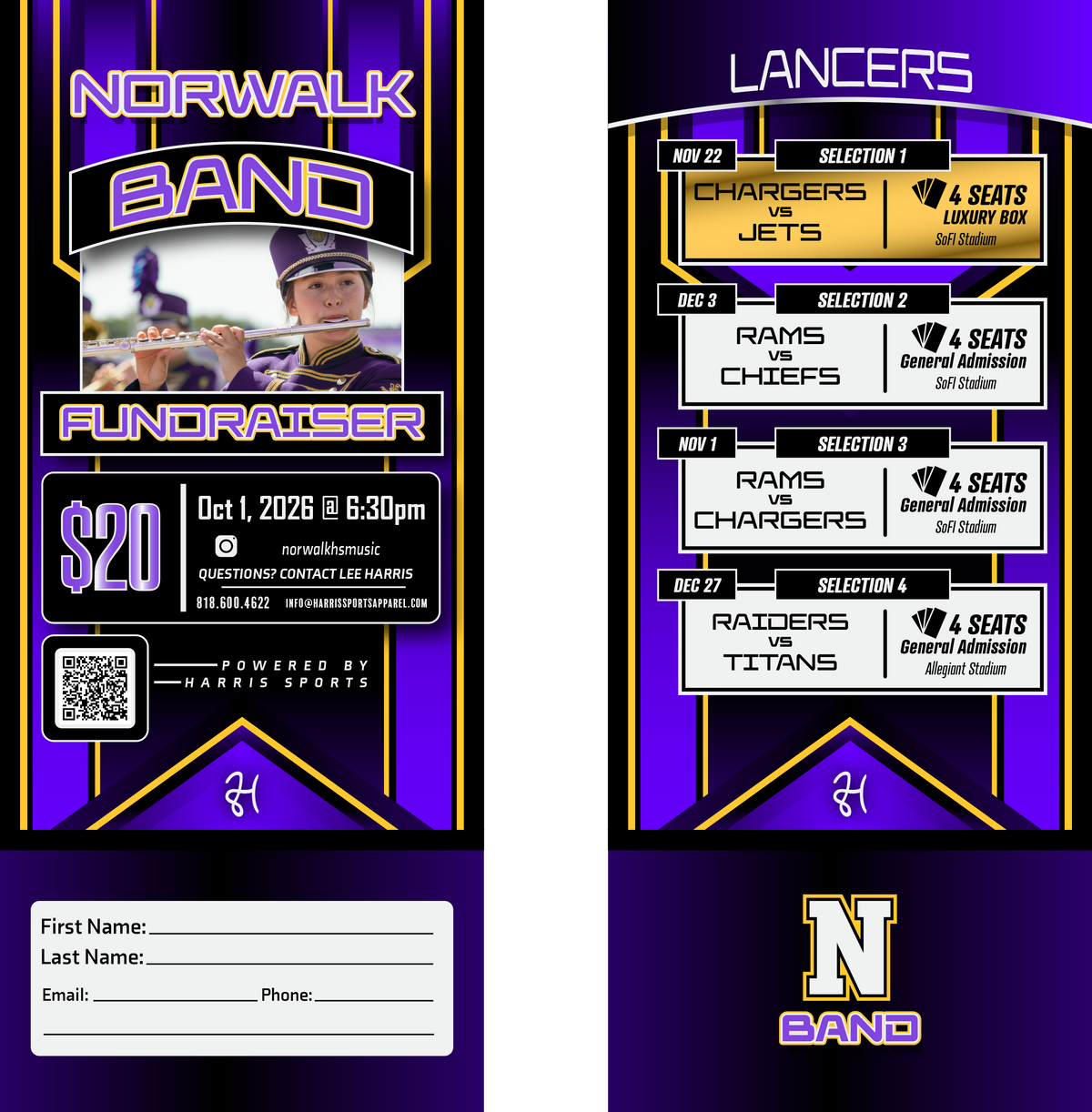 Lancers Band Donation