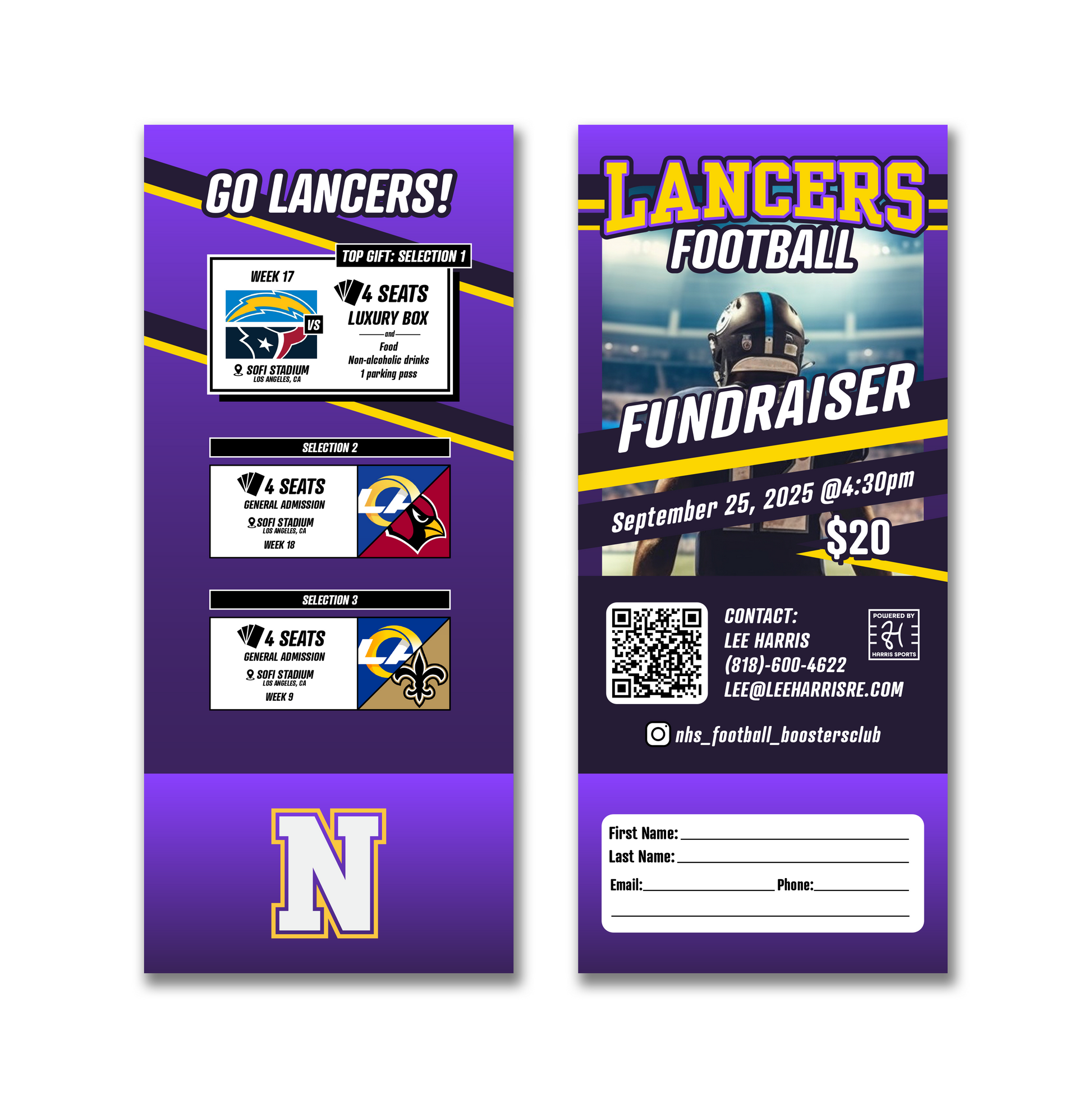 Lancer Football Donation