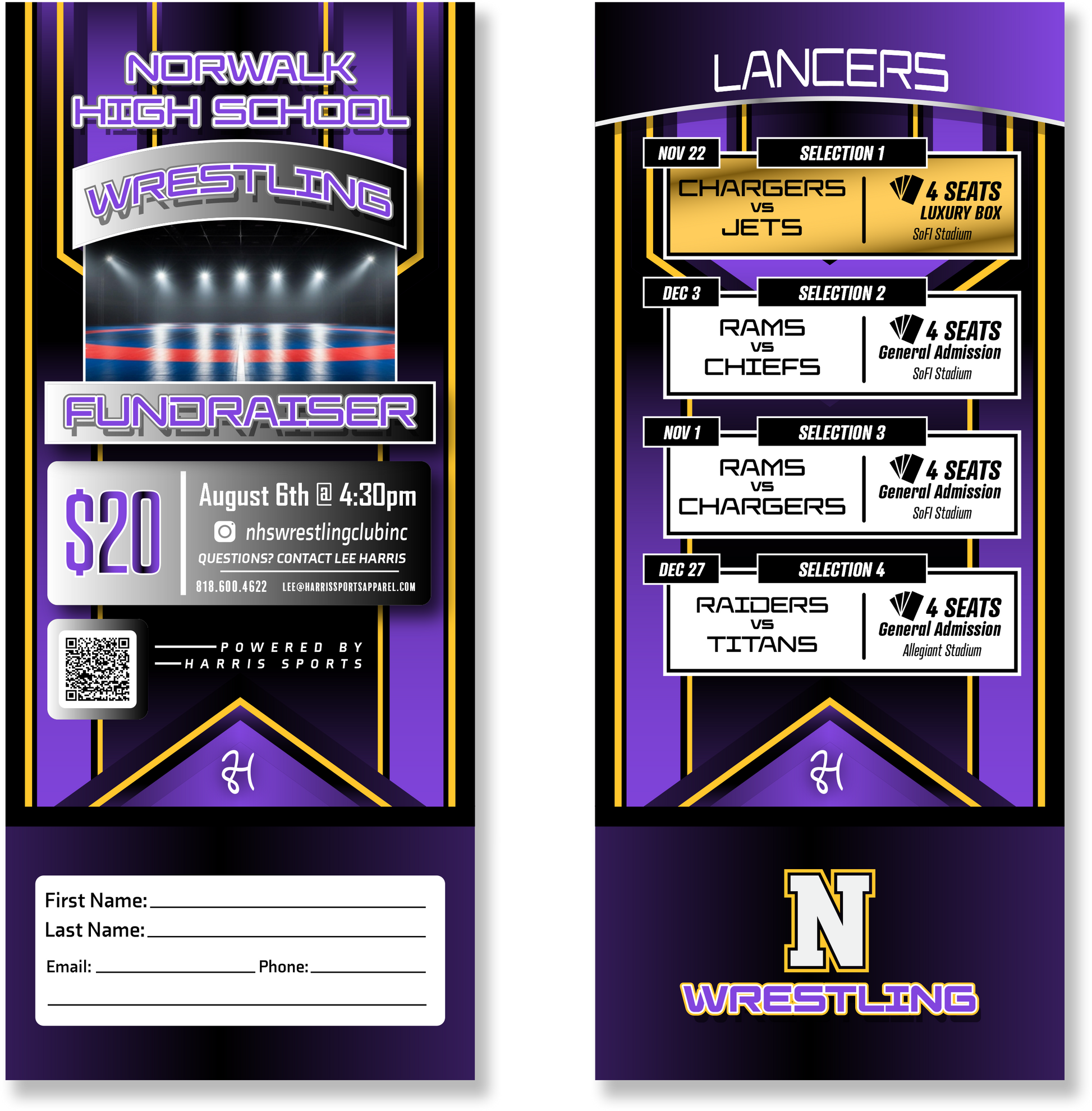 Lancers Wrestling Donation
