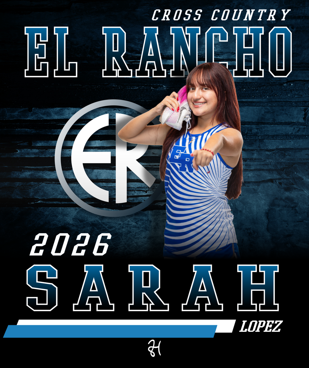 ER Cross Country Personalized Blanket