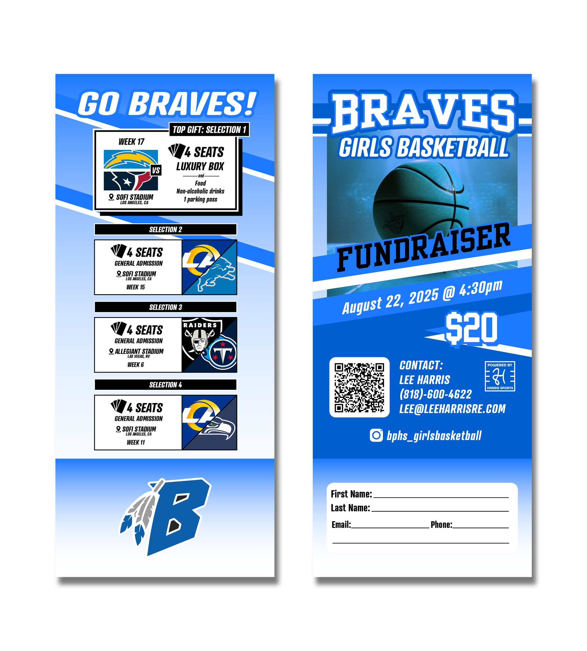 Braves Basketball (Girls) Donation